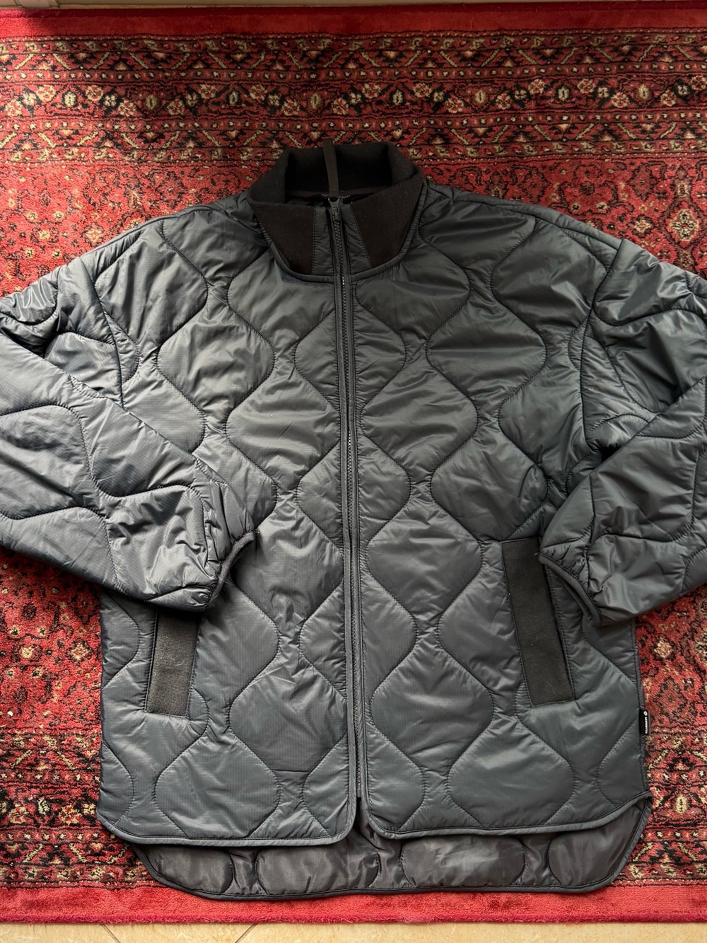 Mondetta Outdoor Project Black Diamond Quilted Bomber Freezer Jacket